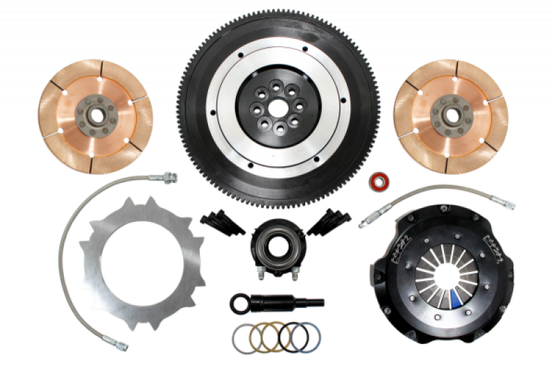 Subaru Legacy Twin Disc Clutch Kit - Clutch Masters - 7.25in, Push Style, Race - `07-`09 Subaru Legacy Twin Disc Clutch Kit - Clutch Masters - 7.25in, Push Style, Race - `07-`09